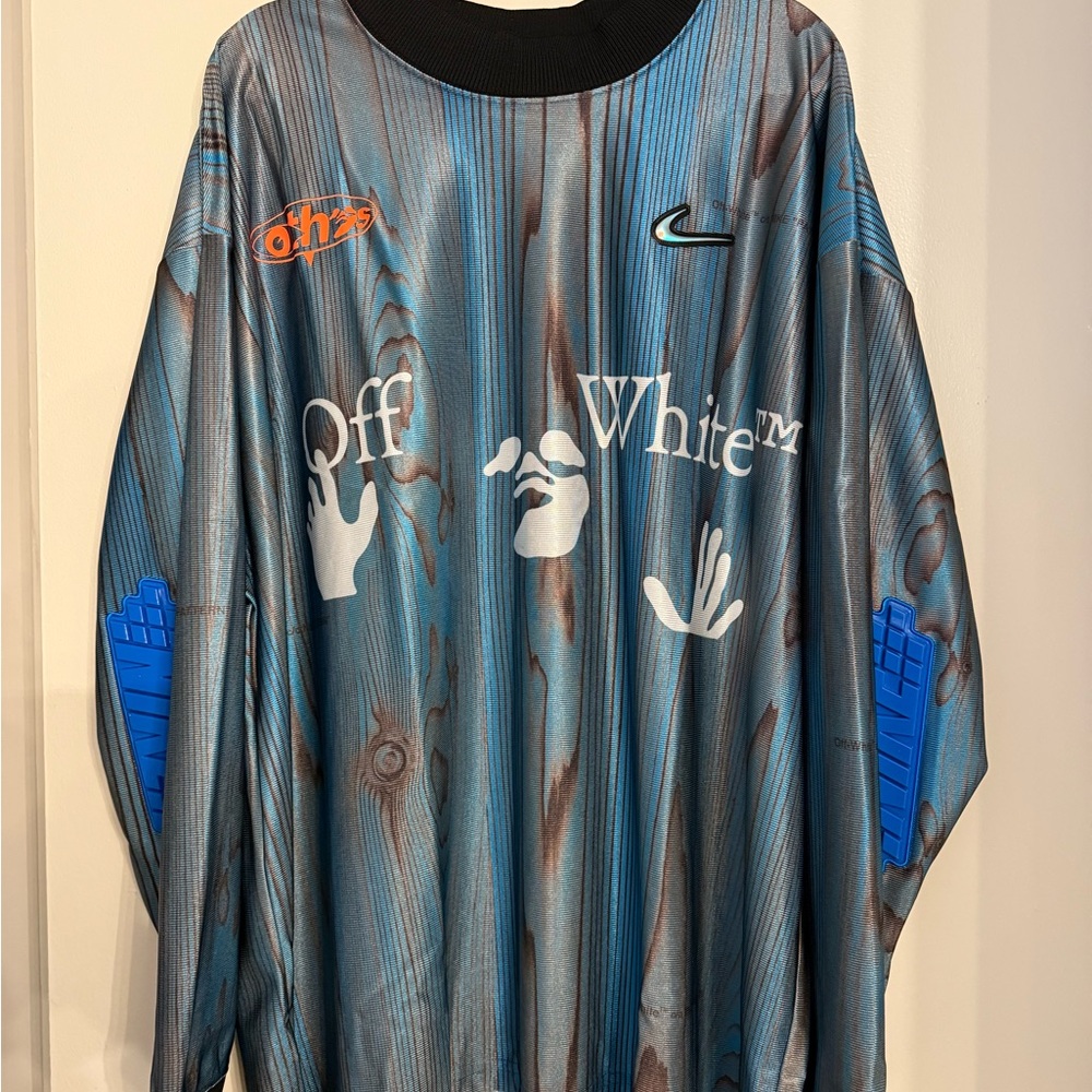 ‼️SOLD‼️Nike Blue Striped Long Sleeve Shirt